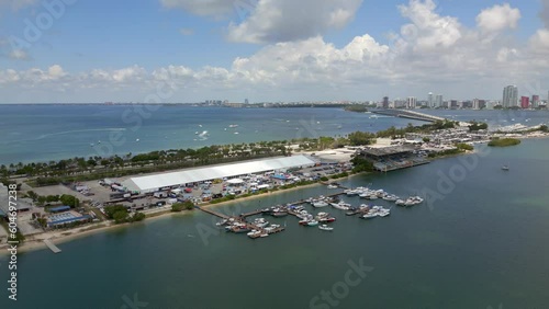 Drone video SoFlo Boat Show Miami photo