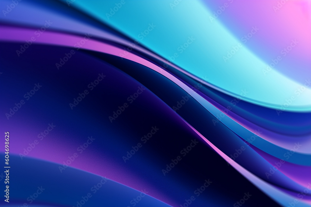 Minimalist background, adorned with captivating abstract shapes and a harmonious geometric pattern in purple and blue. Ai generated Minimalist background, adorned with captivating abstract shapes and a harmonious geometric pattern in purple and blue. Ai generated
