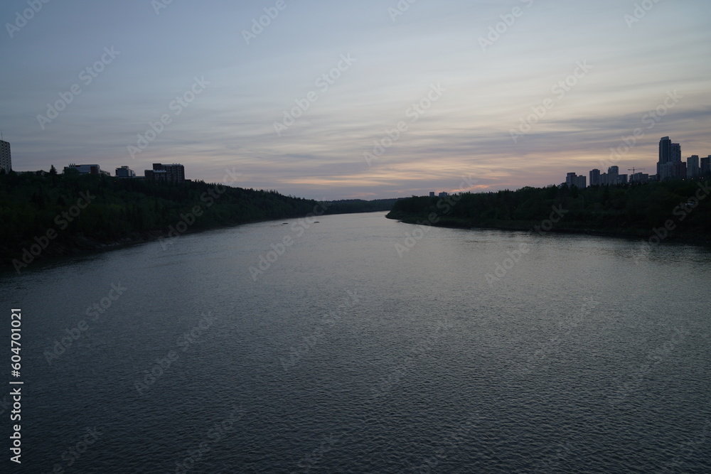 Twilight in Edmonton's River Valley
