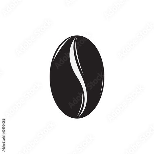 Coffee beans isolated on white background