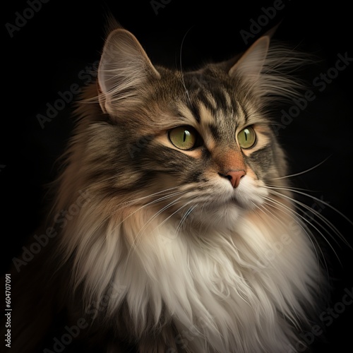 Enchanting Guardians: Capturing the Majestic Beauty of Norwegian Forest Cats