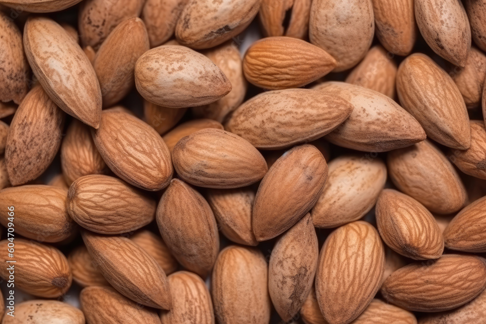 Close up of almonds for background. Close up of almonds for background.