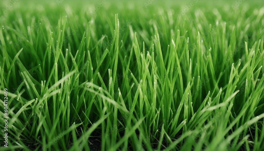 Green grass background, grass field background. Grass texture. Generative AI Green grass background, grass field background. Grass texture. Generative AI