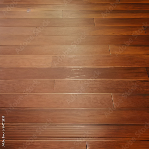 Hardwood Floor Texture. capturing the texture of a polished hardwood floor, showcasing the smooth surface and subtle grain patterns. wooden texture background. Generative AI
