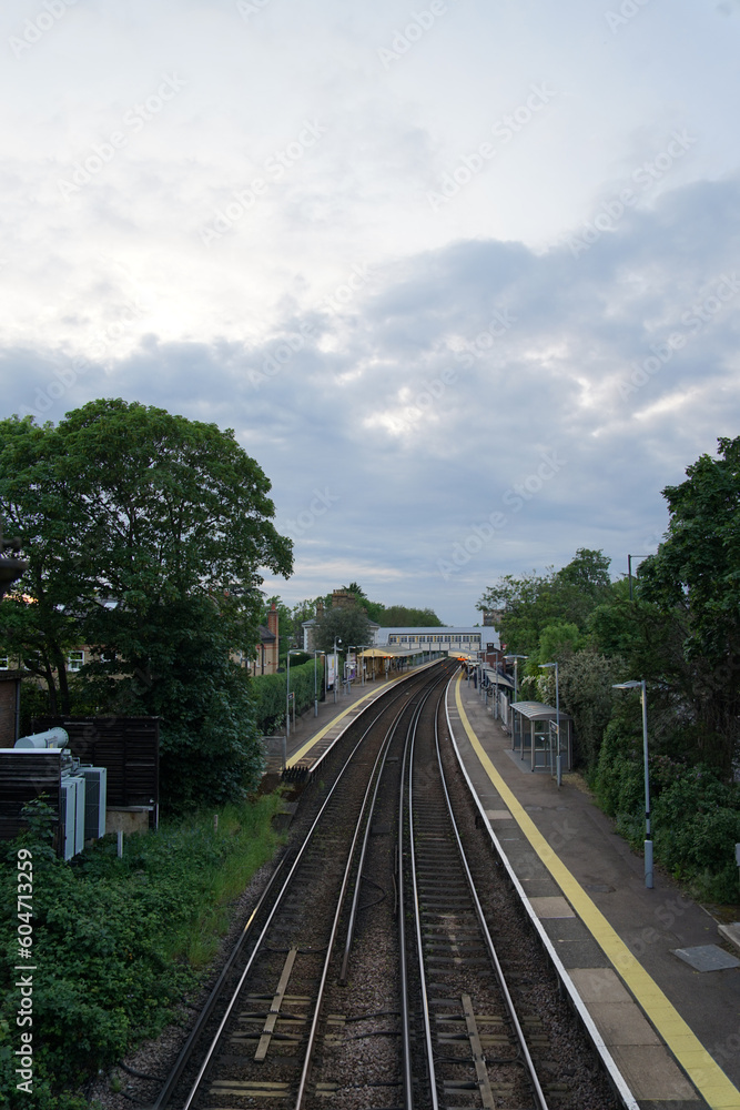 railway in the countryside