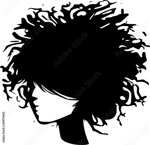 Hair - High Quality Vector Logo - Vector illustration ideal for T-shirt graphic