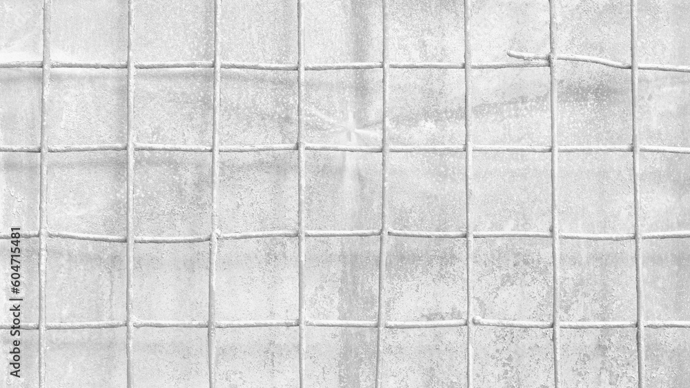 Abstract white wall texture with lattice for pattern background. wide ...