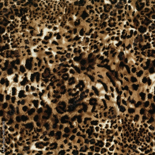 Luxury leopard background. Animal print. Cheetah fur. Jaguar spots. Snow Leopard skin. © Feoktistova