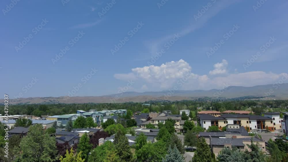 Garden City Looking Towards the Boise Mountains Garden City Looking Towards the Boise Mountains