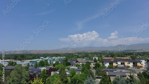 Garden City Looking Towards the Boise Mountains