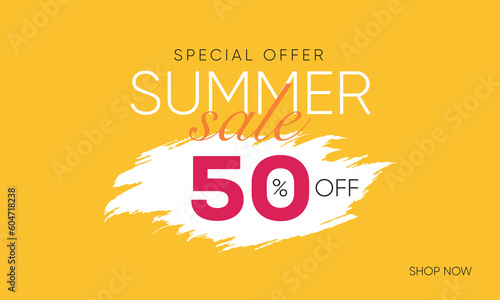 summer sale offer 50% off, summer sale 50% off, summer sale banner, summer sale offer banner design