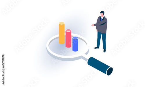 SEO Optimization Isometric