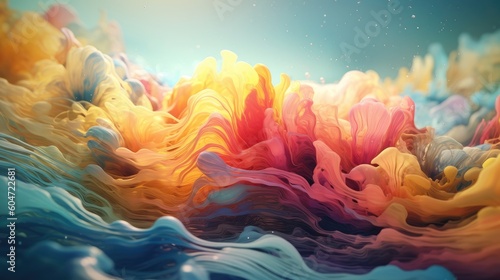 psychedelia and surrealism psychic waves background photo