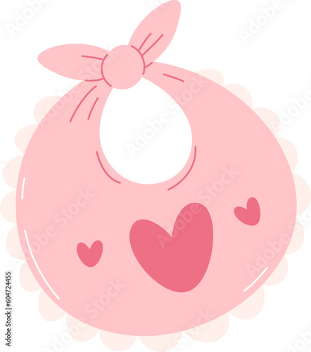 Baby Bib Illustration