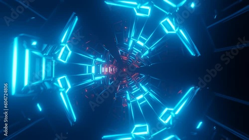 Dynamic and surreal VJ loop featuring a seamless multicolor psychedelic pattern with futuristic aesthetics