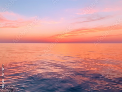 Awe-Inspiring Sunset on the Beach © mangobtw