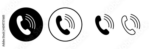 Call icon vector. phone icon vector