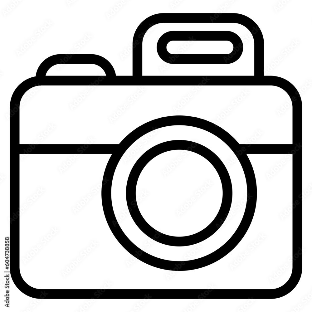 Camera Line Icon