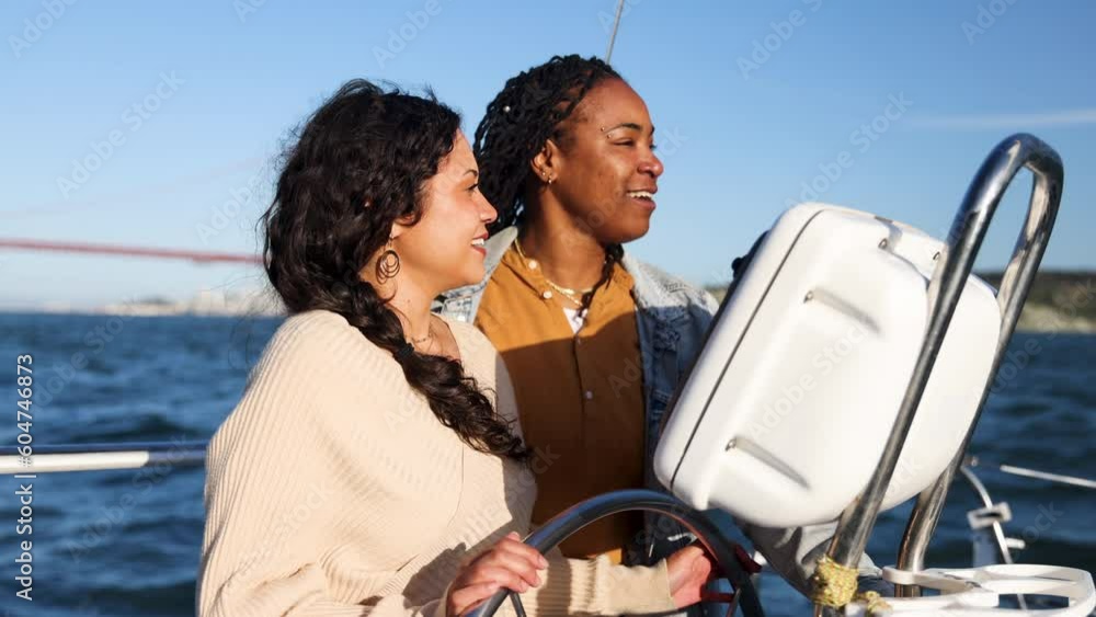 African American Latino Hispanic Gay Friends Sailing San Francisco African American Latino Hispanic Gay Friends Sailing San Francisco