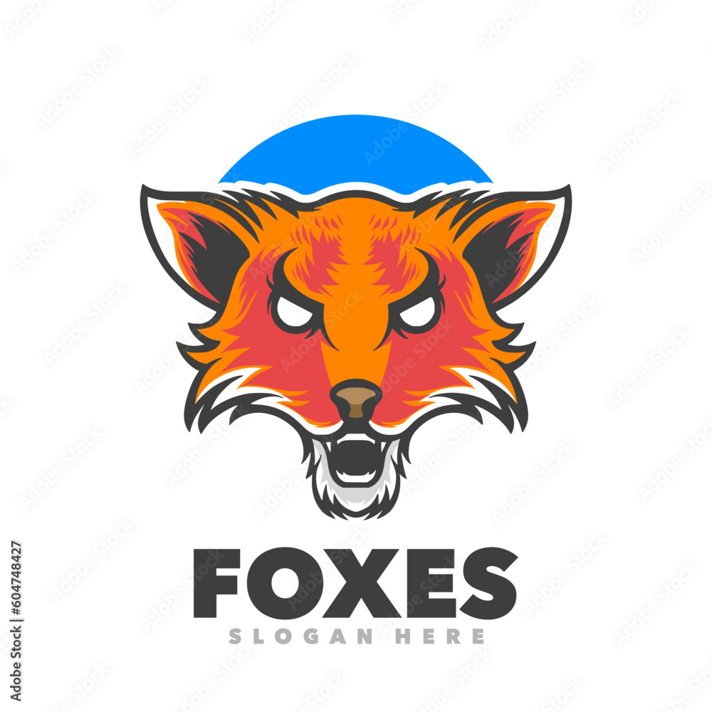 Foxes roar logo