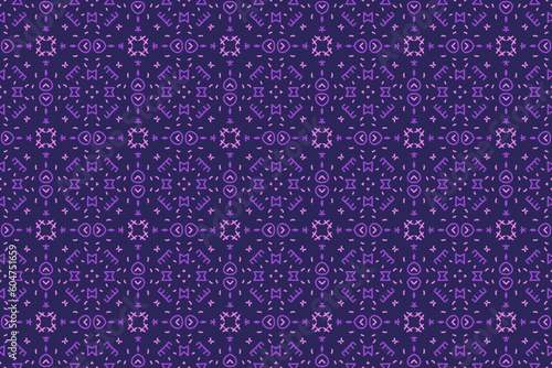 Wrapping papper with ethnic purple color