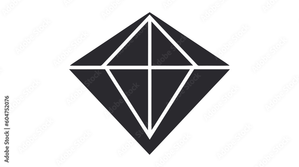 Vector brilliant, diamond line icon. linear style sign for mobile concept and web design Vector brilliant, diamond line icon. linear style sign for mobile concept and web design