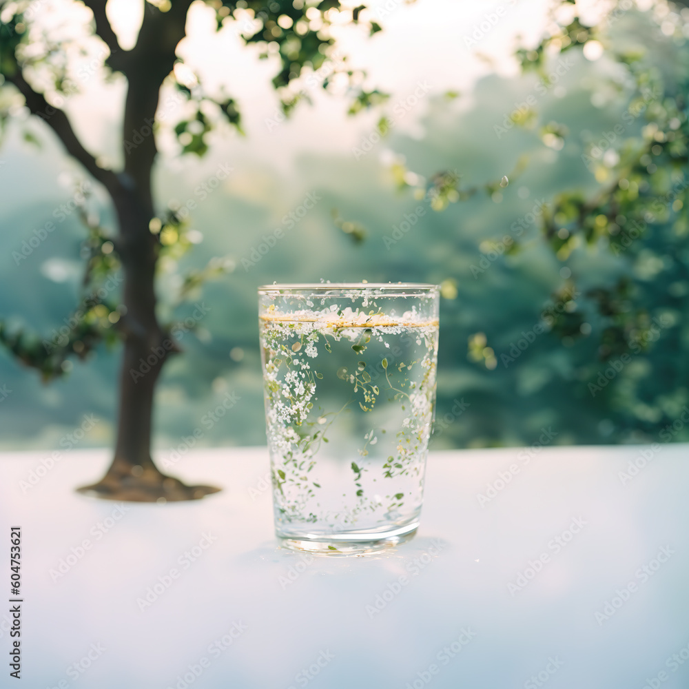 Generative AI, A cup of refreshing iced drink in summer Generative AI, A cup of refreshing iced drink in summer