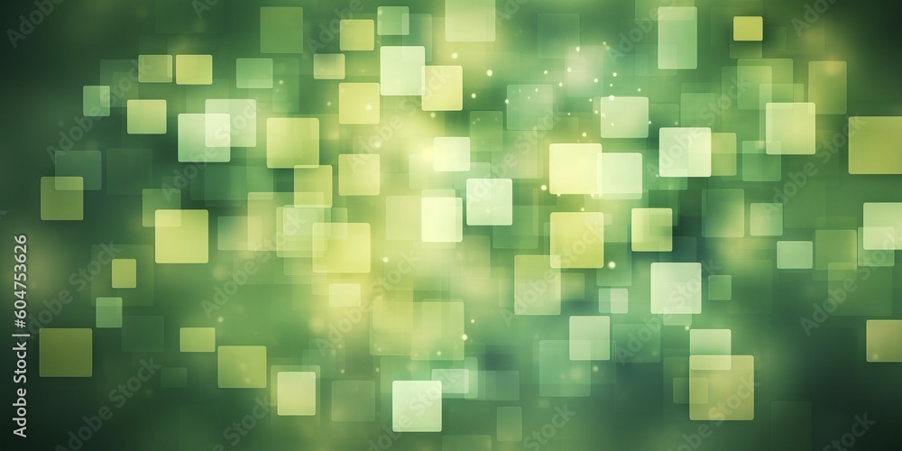 Light green square background with a lot of squares, Generative AI Light green square background with a lot of squares, Generative AI