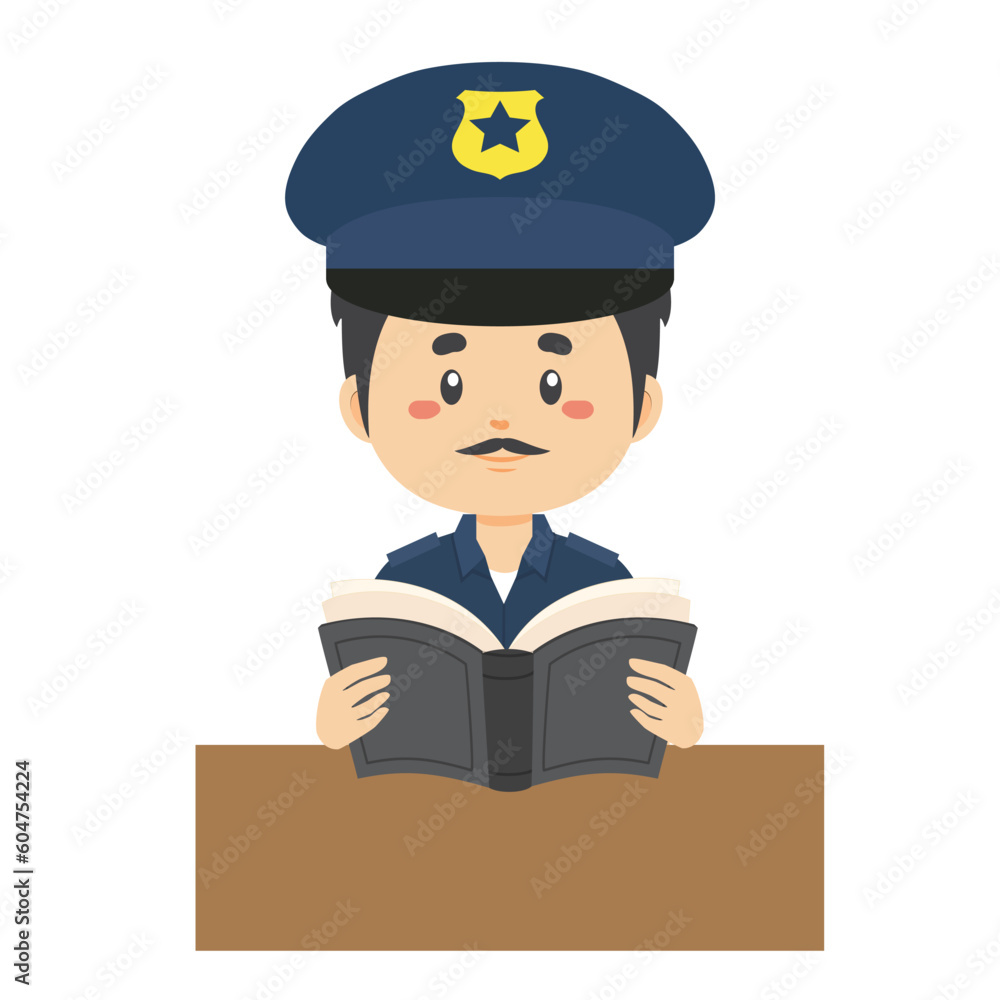 Police Read a Book