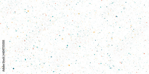 Vector colorful grain textured background. The monochrome texture is colorful dust. Vintage worn pattern. The surface is covered with scratches.