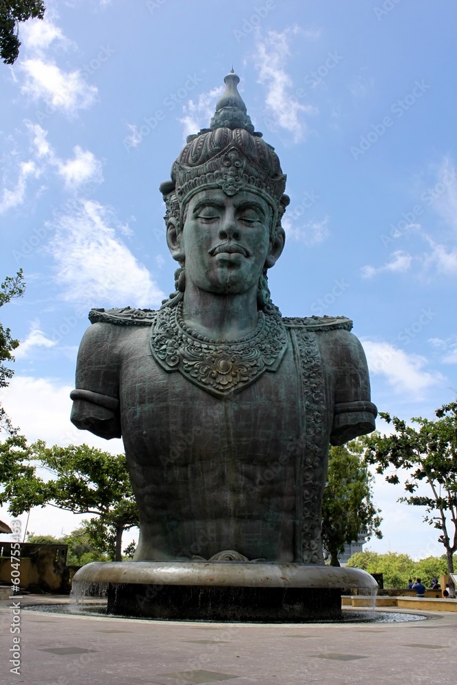 Bali, Indonesia – January 24, 2019: Garuda Wisnu Kencana Cultural Park, Or GWK, Is A Tourist Destination And Attraction Located At Ungasan, Badung, Bali. Bali, Indonesia – January 24, 2019: Garuda Wisnu Kencana Cultural Park, Or GWK, Is A Tourist Destination And Attraction Located At Ungasan, Badung, Bali.