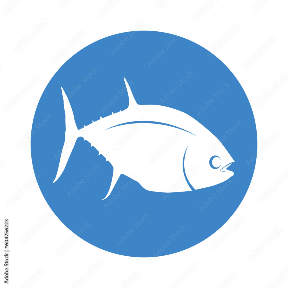 Obraz premium tuna fish icon vector