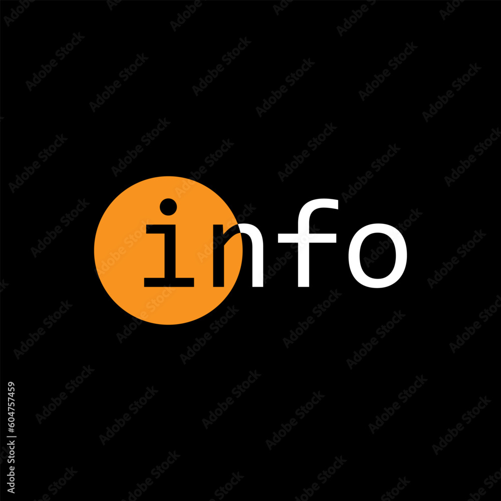 wordmark logo about info, info logo wordmark simple editable, vektor, wormark logo. wordmark logo about info, info logo wordmark simple editable, vektor, wormark logo.