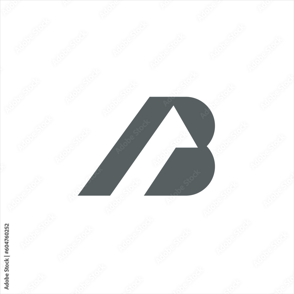B logo modern abstract Logo is created with different thickness lines forming a stylish looking letter B. Color is black. B logo modern abstract Logo is created with different thickness lines forming a stylish looking letter B. Color is black.