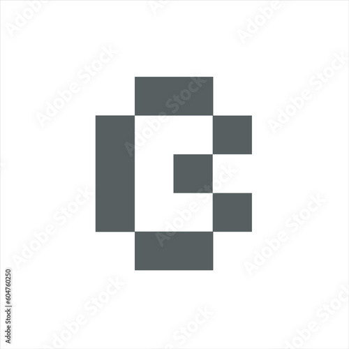 B logo modern abstract Logo is created with different thickness lines forming a stylish looking letter B. Color is black.