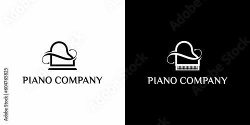 piano company logo designs inspiration
