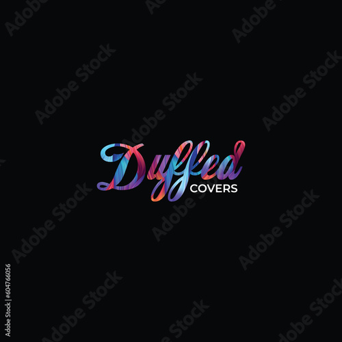 Abstract text based with colour full Logo Design Template © Shahabul