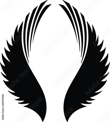 Leinwand Poster Wings logo