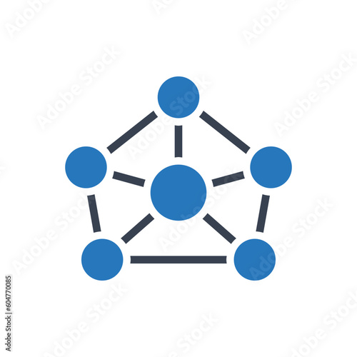 Network vector icon