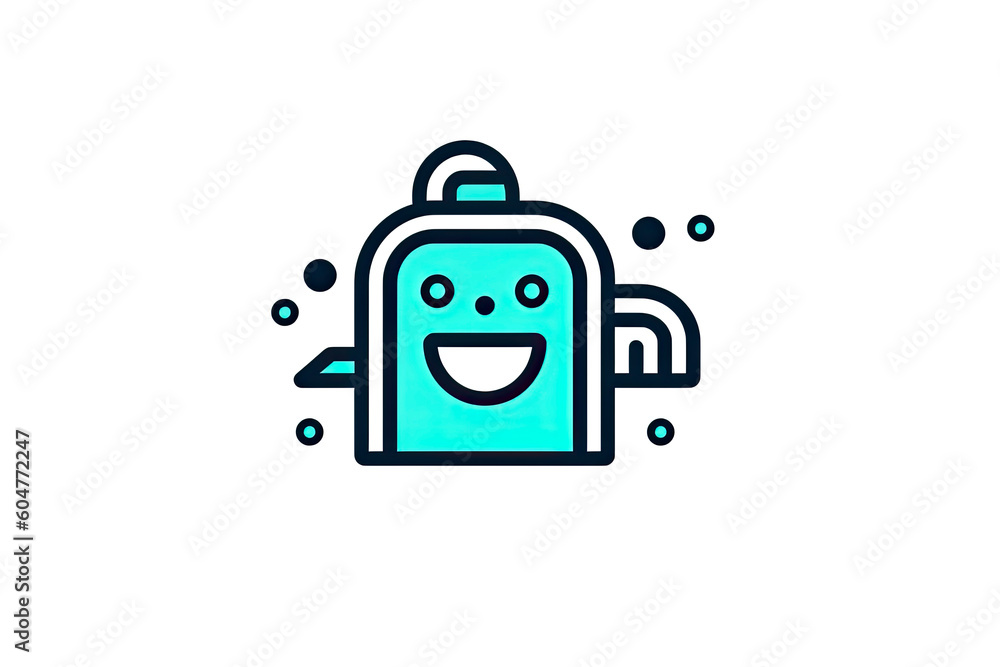 Robot icon. Chat Bot sign for support service concept.AI Generative Robot icon. Chat Bot sign for support service concept.AI Generative