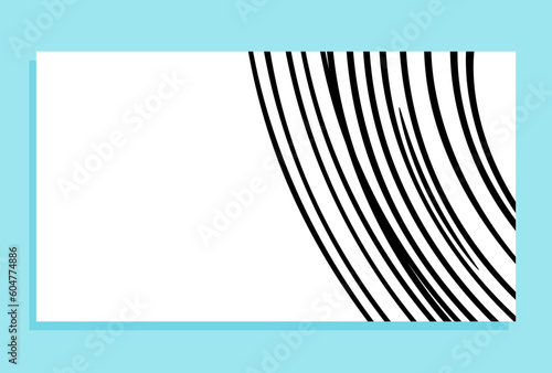 black and white striped background with place for your text vector