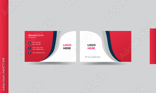 
business card design and creative modren neme card .double side business card template modern and clean style 


