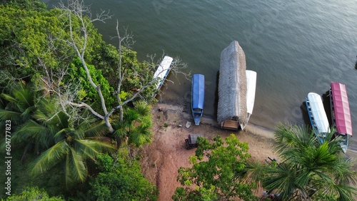 boats on the river