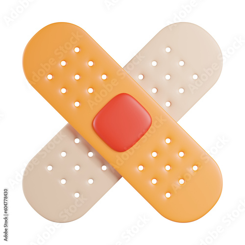 Band-Aid 3D Icon