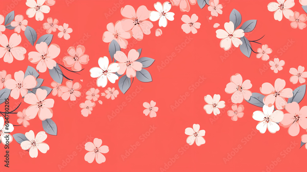 abstract floral background