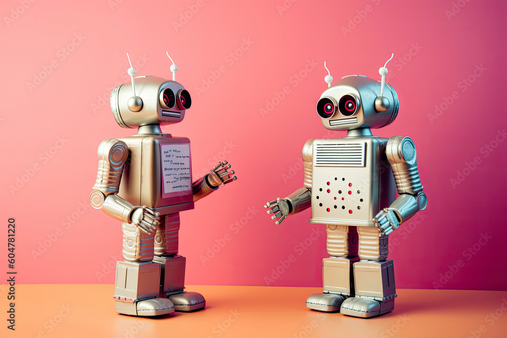 Naklejka premium The usages for a chatbot are endless, so be creative in how you might see it used in the future.AI Generative