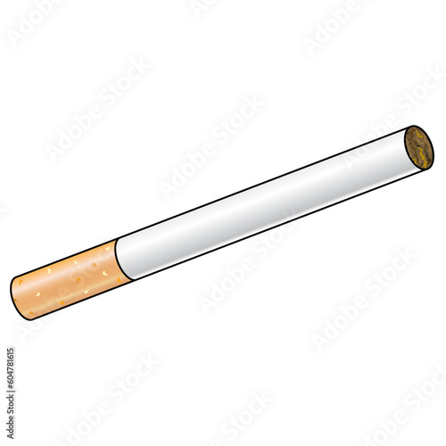 cigarette vector illustration