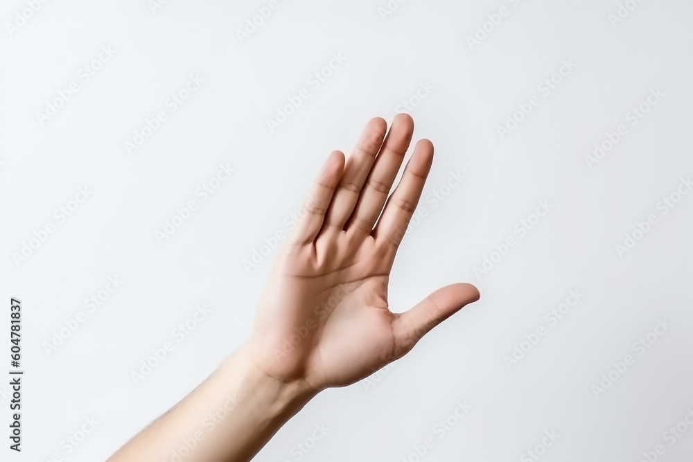 closeup shoot of hand posture isolated on white background closeup shoot of hand posture isolated on white background