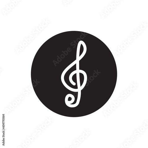 clef key melody icon