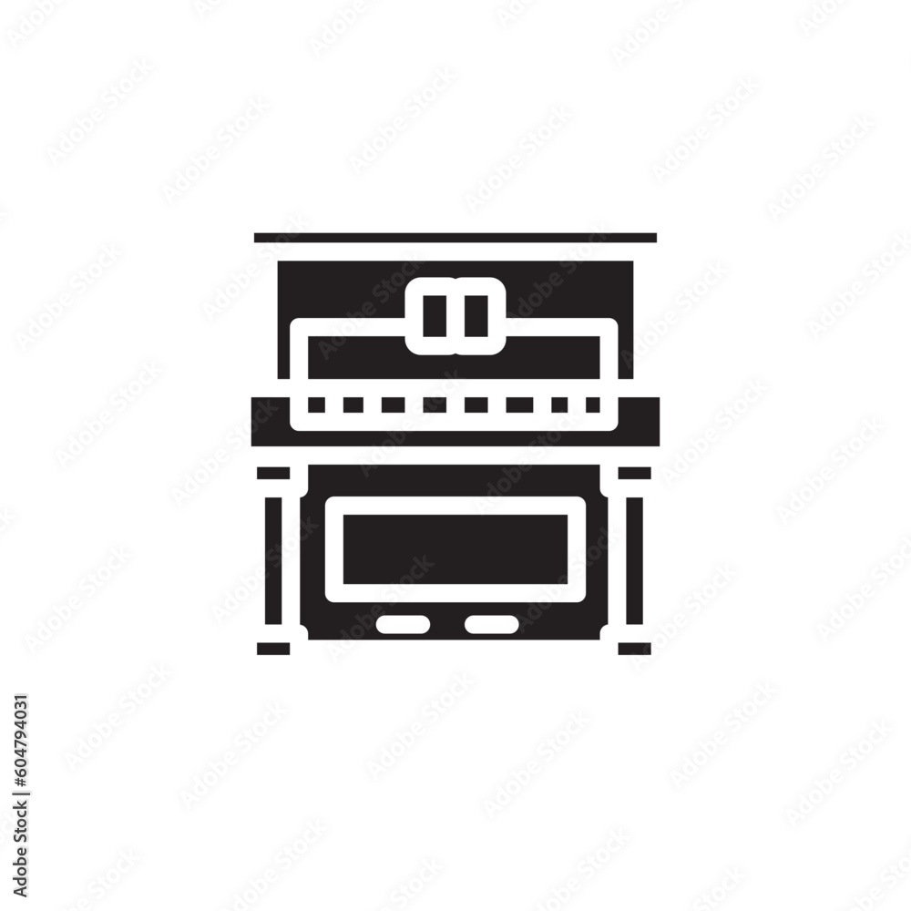 Fototapeta premium music piano sound icon